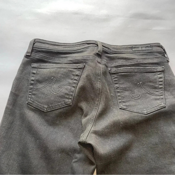 AG Adriano Goldschmeid Premiere Skinny Straight Leg Jean Grey Size 29R - Picture 12 of 12
